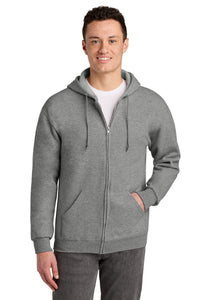 Jerzees - NuBlend Full-Zip Hooded Sweatshirt - Oxford