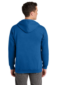 Jerzees - NuBlend Full-Zip Hooded Sweatshirt - Royal Back