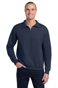 Jerzees - NuBlend 1/4-Zip Cadet Collar Sweatshirt - J. Navy