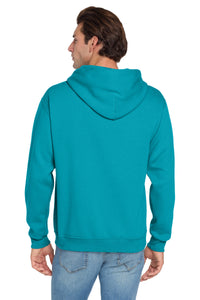 Jerzees NuBlend Pullover Hooded Sweatshirt - California Blue Back