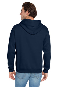 Jerzees NuBlend Pullover Hooded Sweatshirt - J. Navy Back