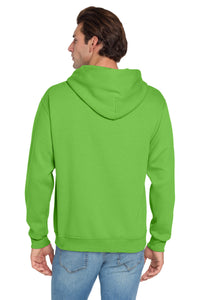 Jerzees NuBlend Pullover Hooded Sweatshirt - Kiwi Back