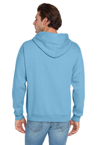 Jerzees NuBlend Pullover Hooded Sweatshirt - Light Blue Back