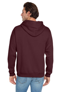 Jerzees NuBlend Pullover Hooded Sweatshirt - Maroon Back