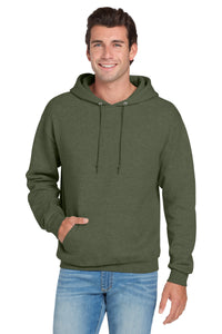Jerzees NuBlend Pullover Hooded Sweatshirt - Military Green Heather