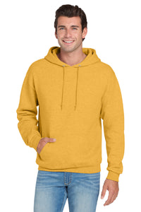 Jerzees NuBlend Pullover Hooded Sweatshirt - Mustard Heather