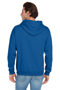 Jerzees NuBlend Pullover Hooded Sweatshirt - Royal Back