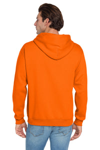 Jerzees NuBlend Pullover Hooded Sweatshirt - Safety Orange Back