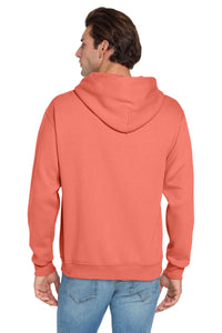 Jerzees NuBlend Pullover Hooded Sweatshirt - Sunset Coral Back