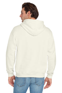 Jerzees NuBlend Pullover Hooded Sweatshirt - Sweet Cream Heather Back