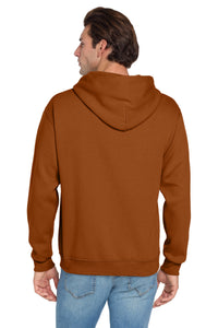 Jerzees NuBlend Pullover Hooded Sweatshirt - T Orange Back
