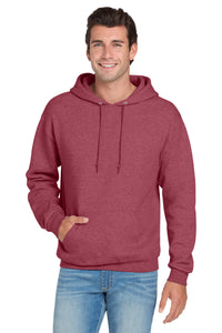 Jerzees NuBlend Pullover Hooded Sweatshirt - Vintage Heather Red