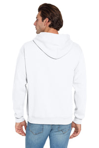 Jerzees NuBlend Pullover Hooded Sweatshirt - White Back
