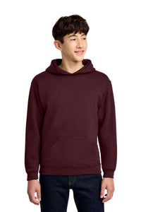 Jerzees - Youth NuBlend Pullover Hooded Sweatshirt - Maroon