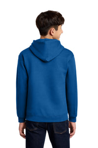 Jerzees - Youth NuBlend Pullover Hooded Sweatshirt - Royal Back