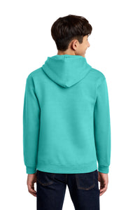 Jerzees - Youth NuBlend Pullover Hooded Sweatshirt - Scuba Blue Back