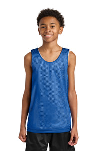 A4 Sprint Youth Reversible Mesh Tank A4N2206 - Royal/ White
