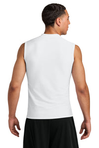 A4 Compression Muscle Tee A4N2306 - White Back