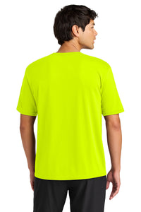 A4 Softek Short Sleeve Tee A4N3013 - Safety Yellow Back