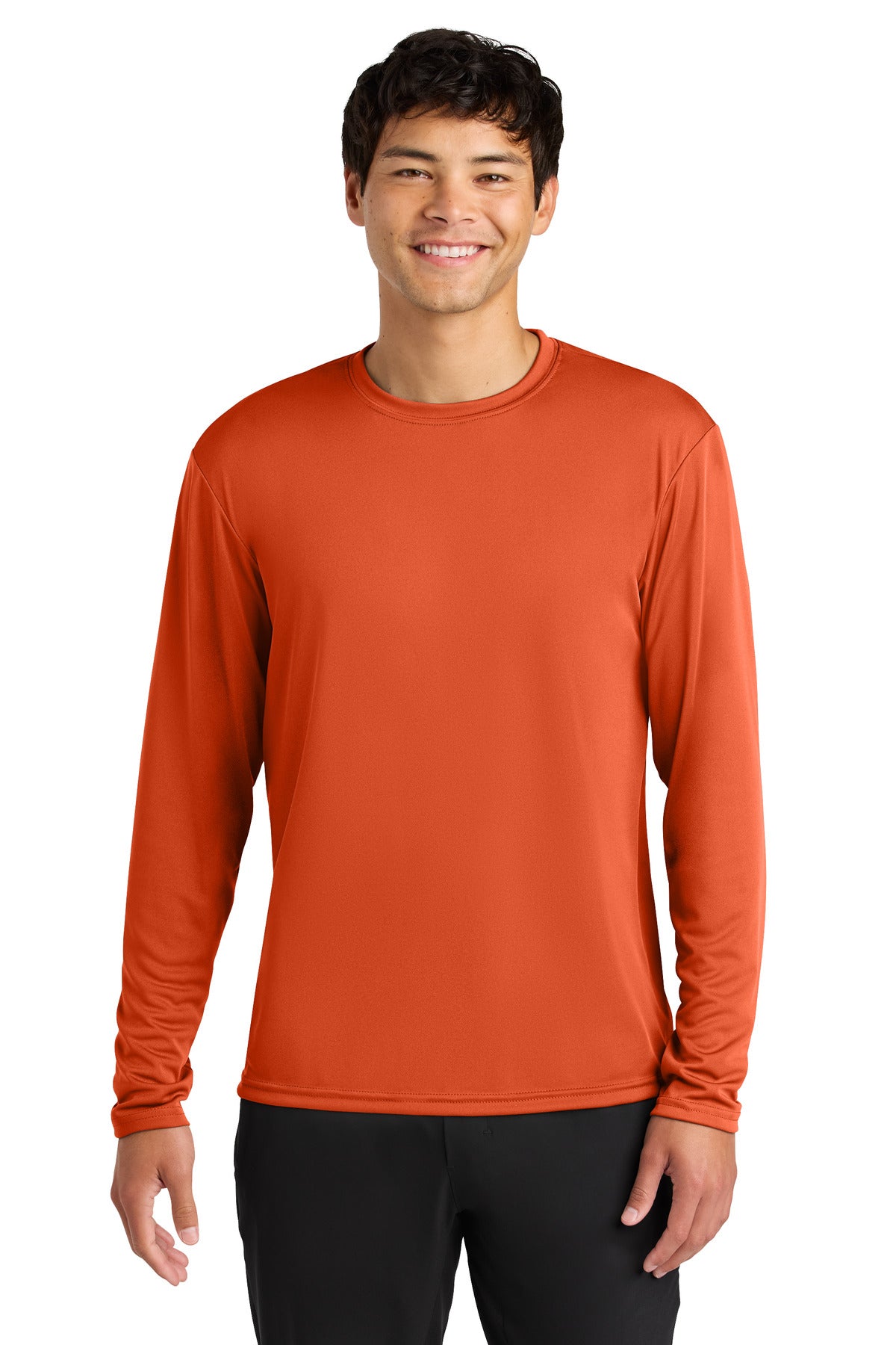 A4 Cooling Performance Long Sleeve Tee A4N3165 - Athletic Orange