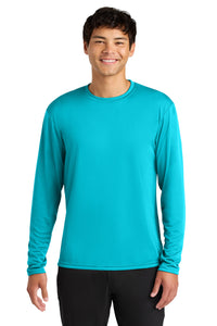 A4 Cooling Performance Long Sleeve Tee A4N3165 - Electric Blue
