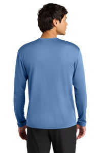 A4 Cooling Performance Long Sleeve Tee A4N3165 - Light Blue Back