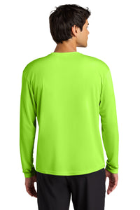 A4 Cooling Performance Long Sleeve Tee A4N3165 - Lime Back