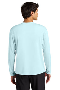 A4 Cooling Performance Long Sleeve Tee A4N3165 - Pastel Blue Back