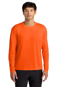 A4 Cooling Performance Long Sleeve Tee A4N3165 - Safety Orange