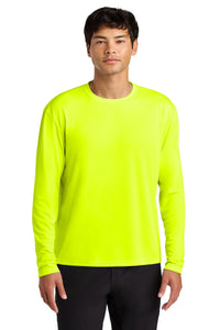 A4 Cooling Performance Long Sleeve Tee A4N3165 - Safety Yellow