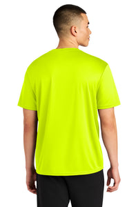 A4 Sprint Performance Tee A4N3402 - Safety Yellow Back