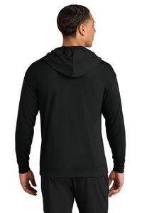 A4 Softek Long Sleeve Hooded Tee A4N3528 - Black Back