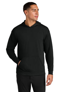 A4 Softek Long Sleeve Hooded Tee A4N3528 - Black