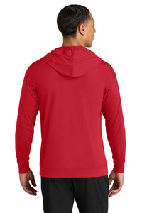 A4 Softek Long Sleeve Hooded Tee A4N3528 - Scarlet Back