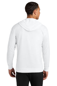 A4 Softek Long Sleeve Hooded Tee A4N3528 - White Back