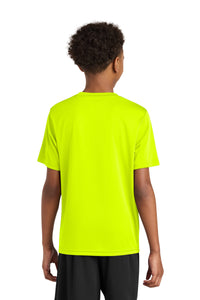 A4 Youth Cooling Performance Short Sleeve Tee A4NB3142 - Safety Yellow Back