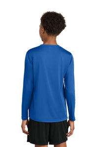 A4 Youth Cooling Performance Long Sleeve Tee A4NB3165 - Royal Back