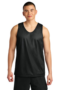 A4 Sprint Reversible Mesh Tank A4NF1270 - Black/ White