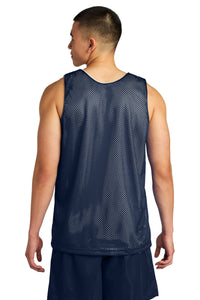 A4 Sprint Reversible Mesh Tank A4NF1270 - Navy/ White Back