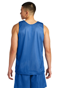 A4 Sprint Reversible Mesh Tank A4NF1270 - Royal/ White Back