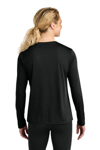 A4 Women's Cooling Performance Long Sleeve Tee A4NW3002 - Black Back