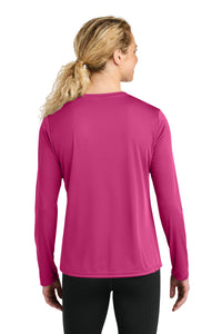 A4 Women's Cooling Performance Long Sleeve Tee A4NW3002 - Fuchsia Back