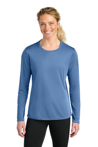 A4 Women's Cooling Performance Long Sleeve Tee A4NW3002 - Light Blue