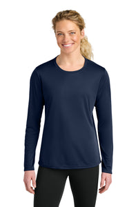 A4 Women's Cooling Performance Long Sleeve Tee A4NW3002 - Navy