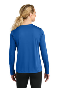 A4 Women's Cooling Performance Long Sleeve Tee A4NW3002 - Royal Back