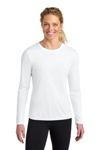 A4 Women's Cooling Performance Long Sleeve Tee A4NW3002 - White