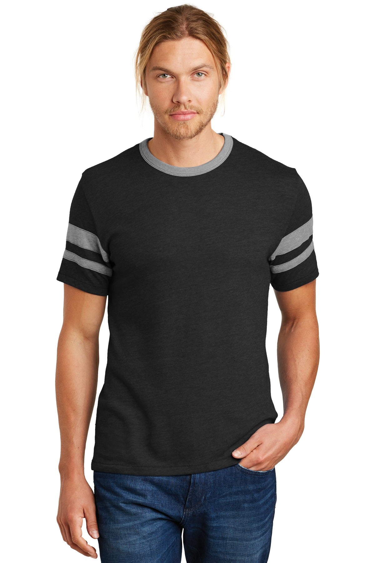 DISCONTINUED Alternative Sideline Vintage 50/50 Tee - Black/ Smoke