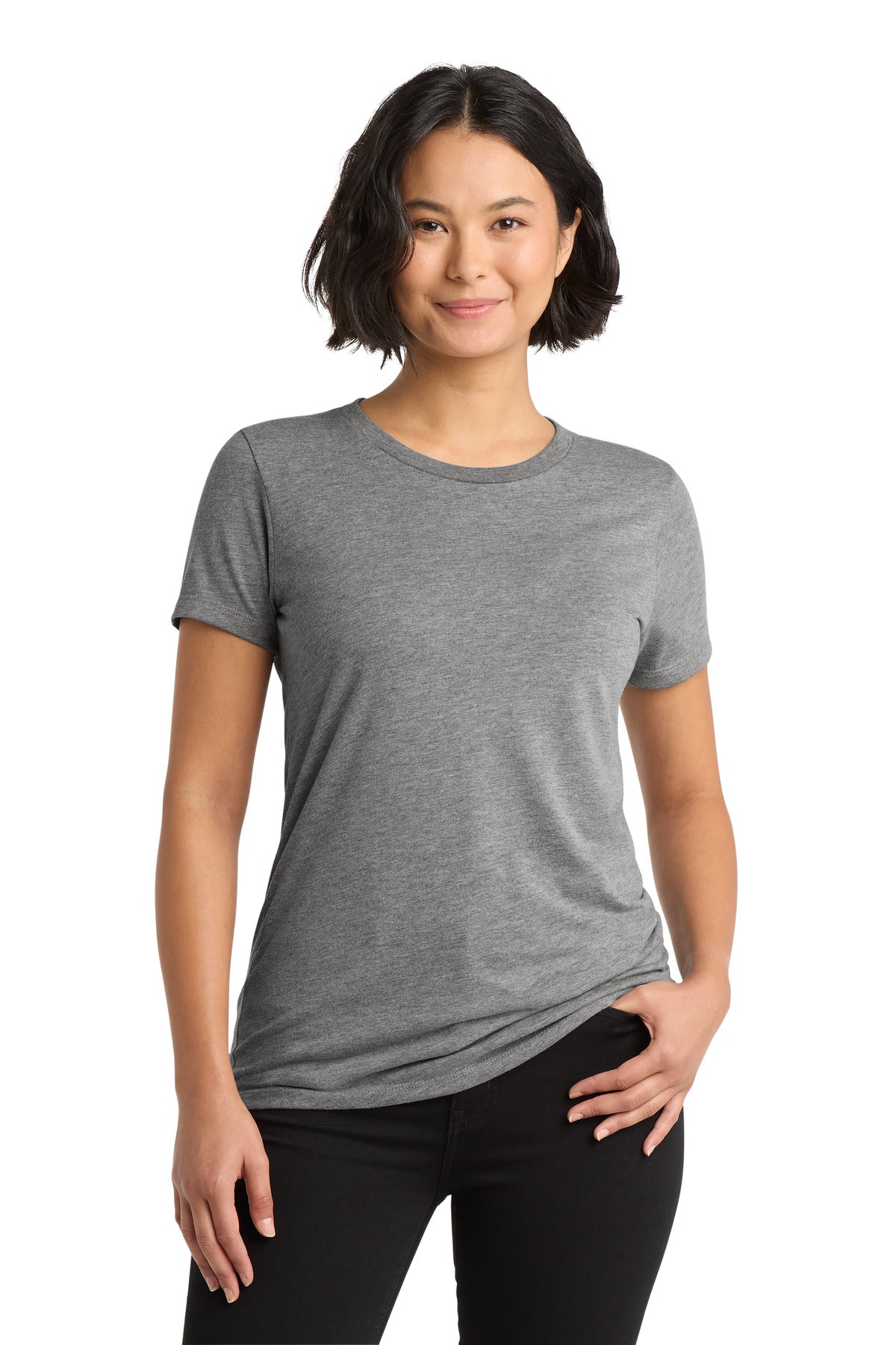 Allmade  Women's Tri-Blend Tee  AL2008 - Aluminum Grey