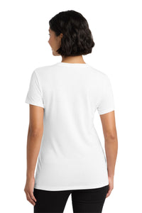 Allmade  Women's Tri-Blend Tee  AL2008 - Bright White Back