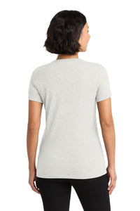 Allmade  Women's Tri-Blend Tee  AL2008 - Fairly White Back
